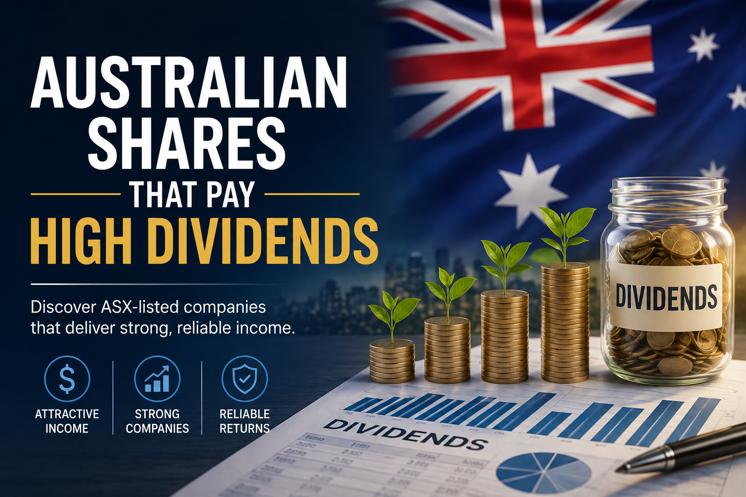 Australian shares that pay high dividends