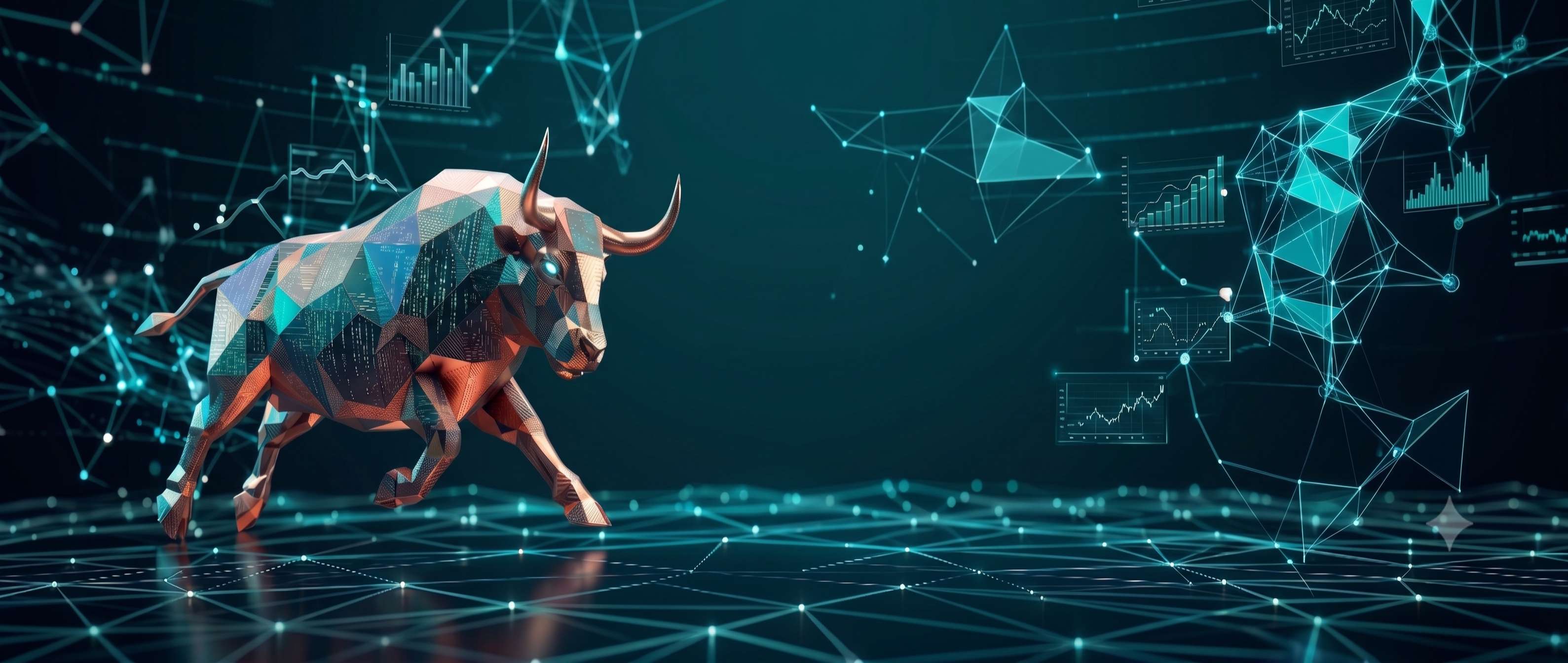 Digital bull symbolizing ASX stock market research and investment insights by StockBinge